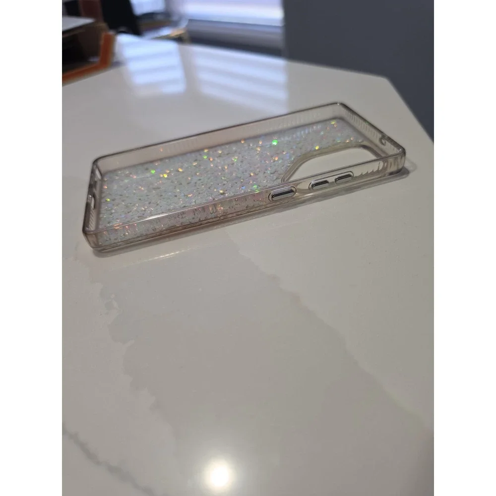 Samsung Galaxy S25 Ultra Case Unisex S25 Ultra Iridescent Good Glitter Bundle